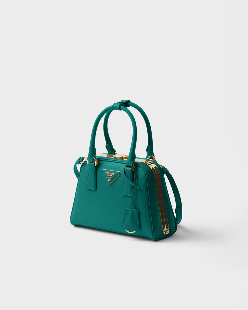 Prada Prada Pyramid Saffiano leather mini bag outlook