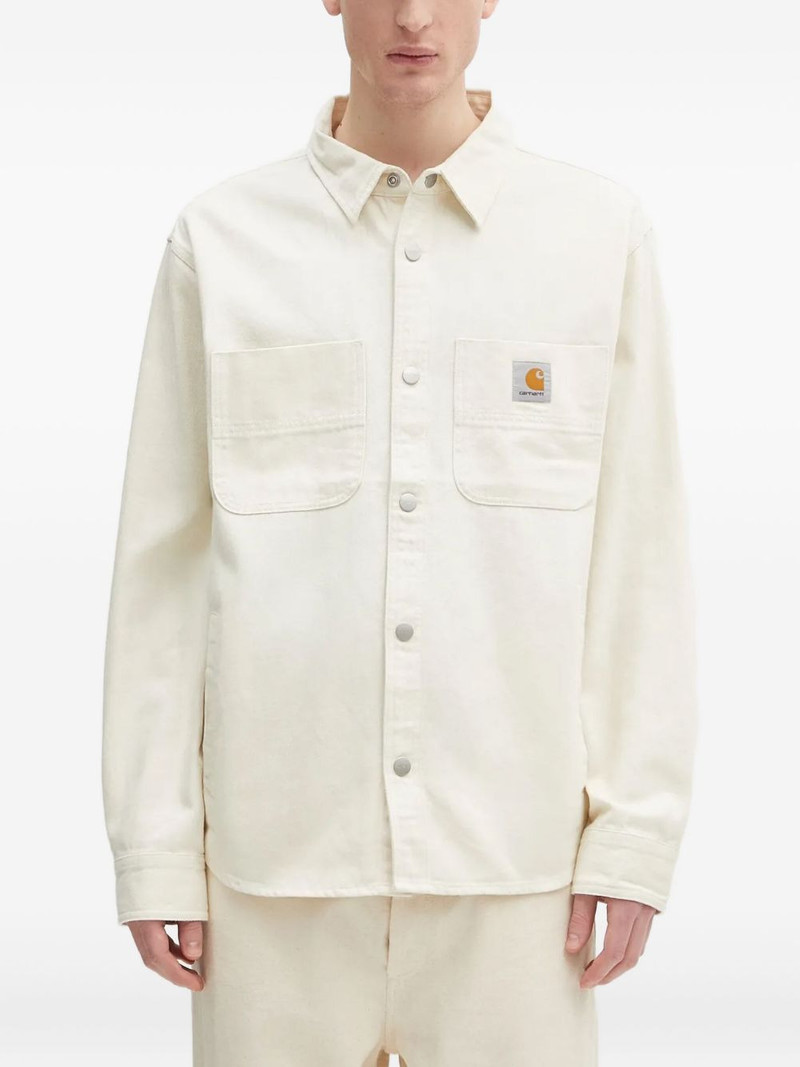 Clink patch-pocket overshirt 1