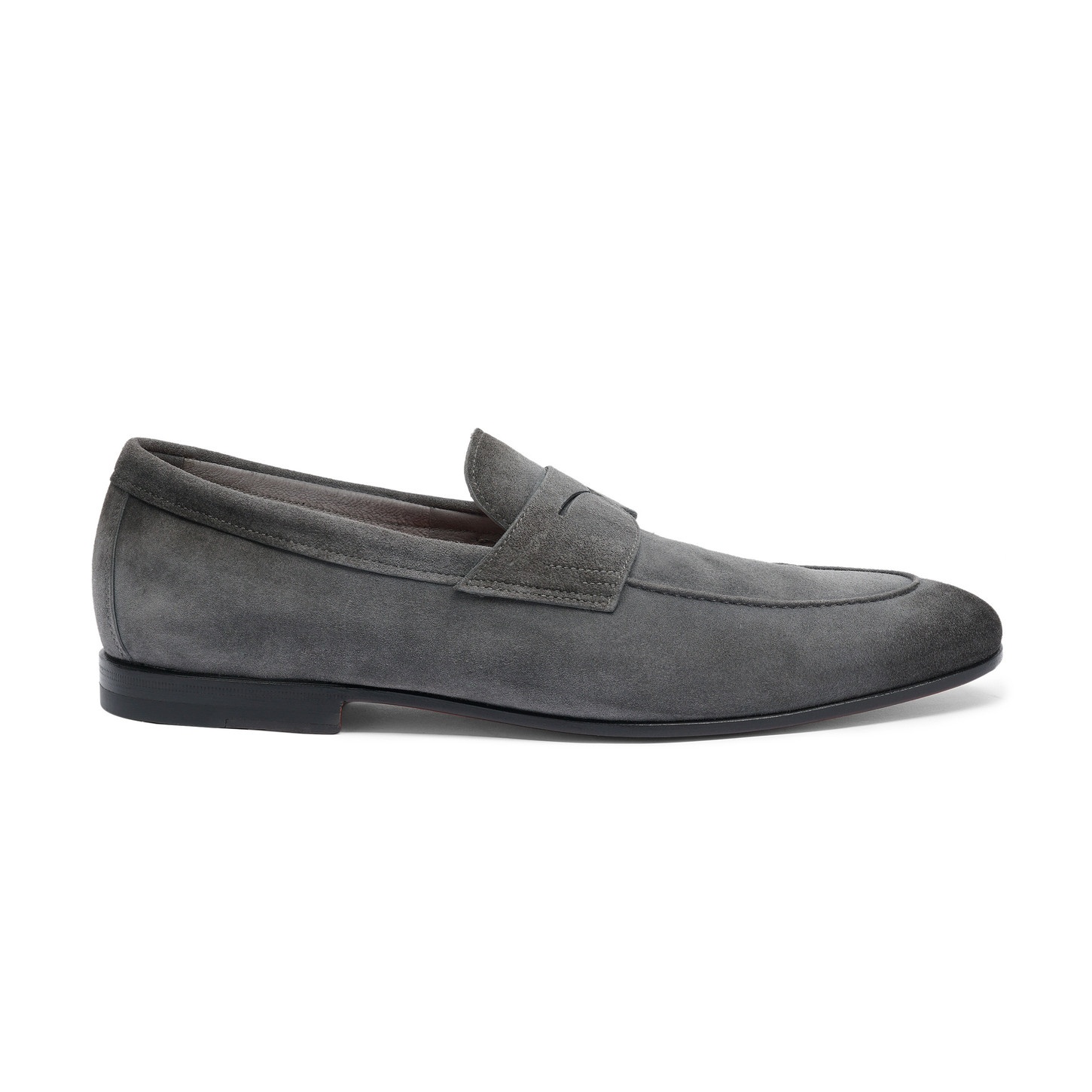 Men's grey suede Carlo loafer - 1