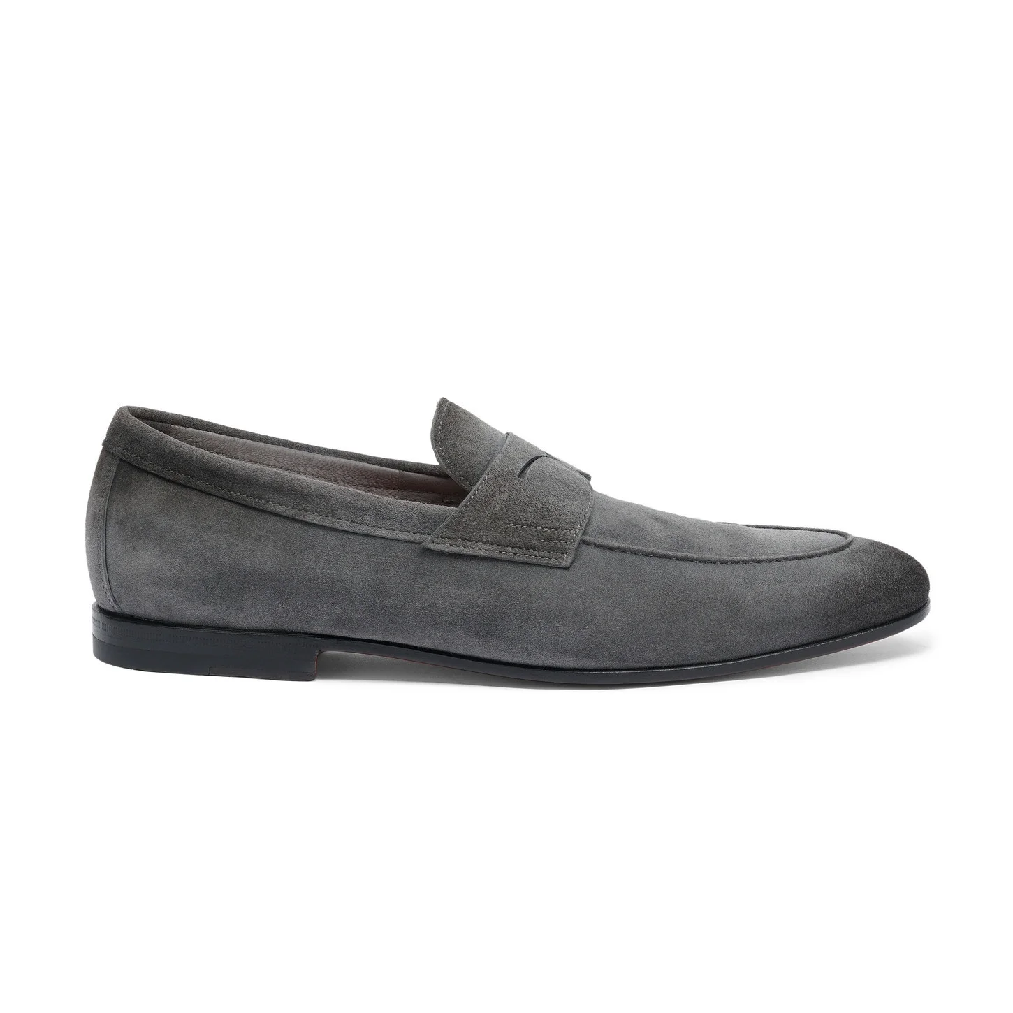 Men's grey suede Carlo loafer - 1