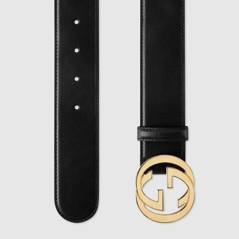 GUCCI Belt with Interlocking G buckle outlook