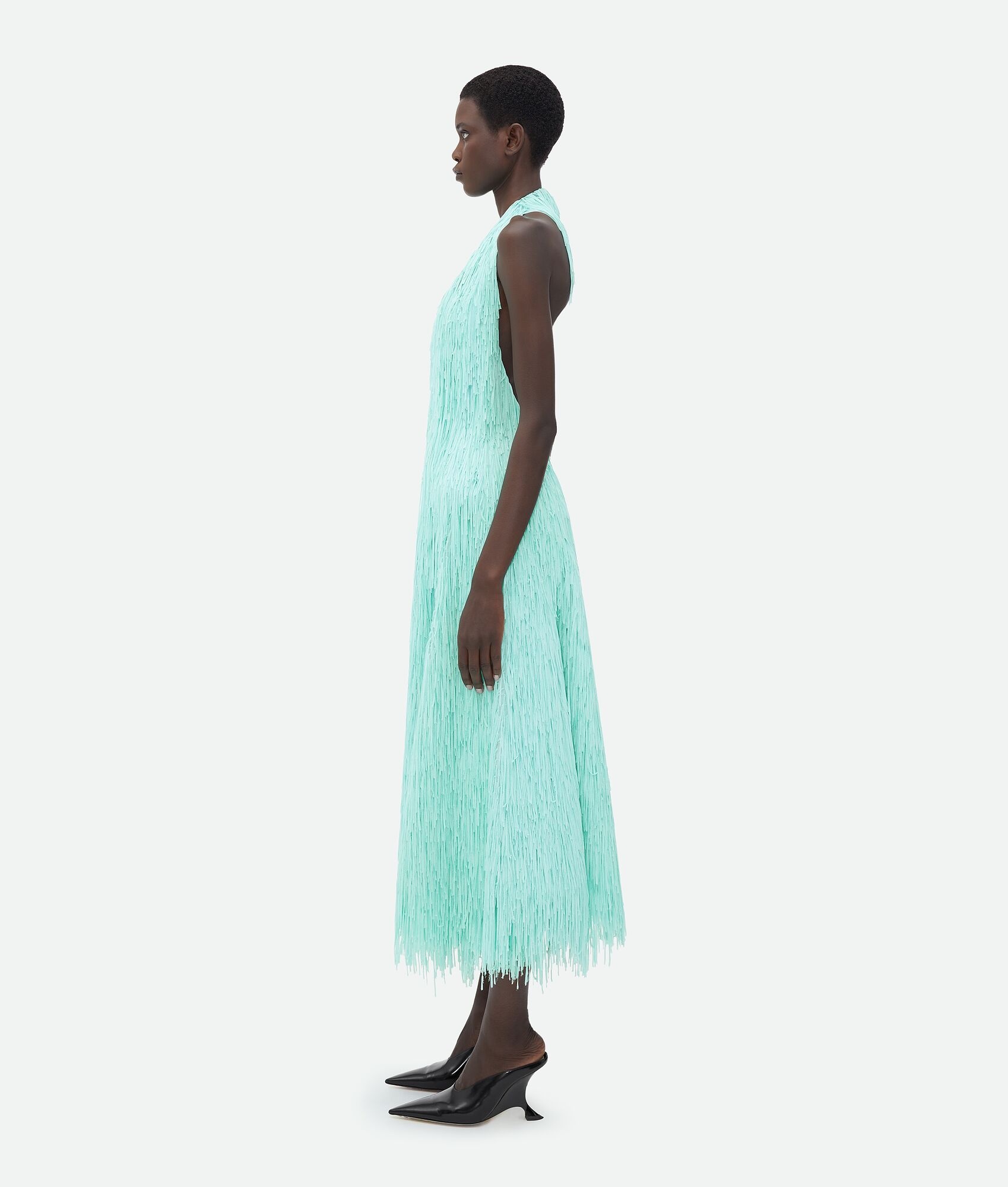 Fringed Midi Dress - 2