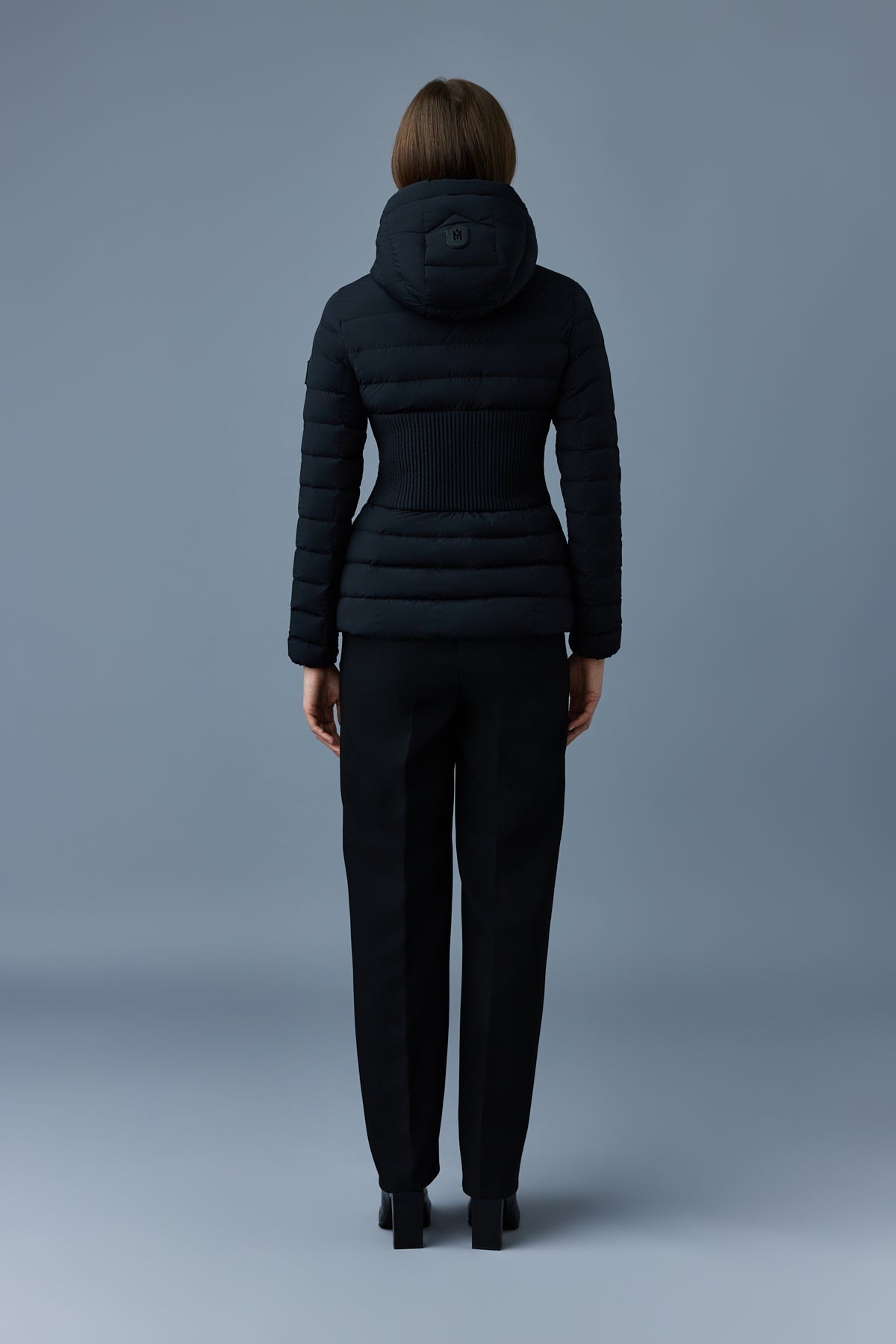 MICHI Stretch light down jacket with hood - 4