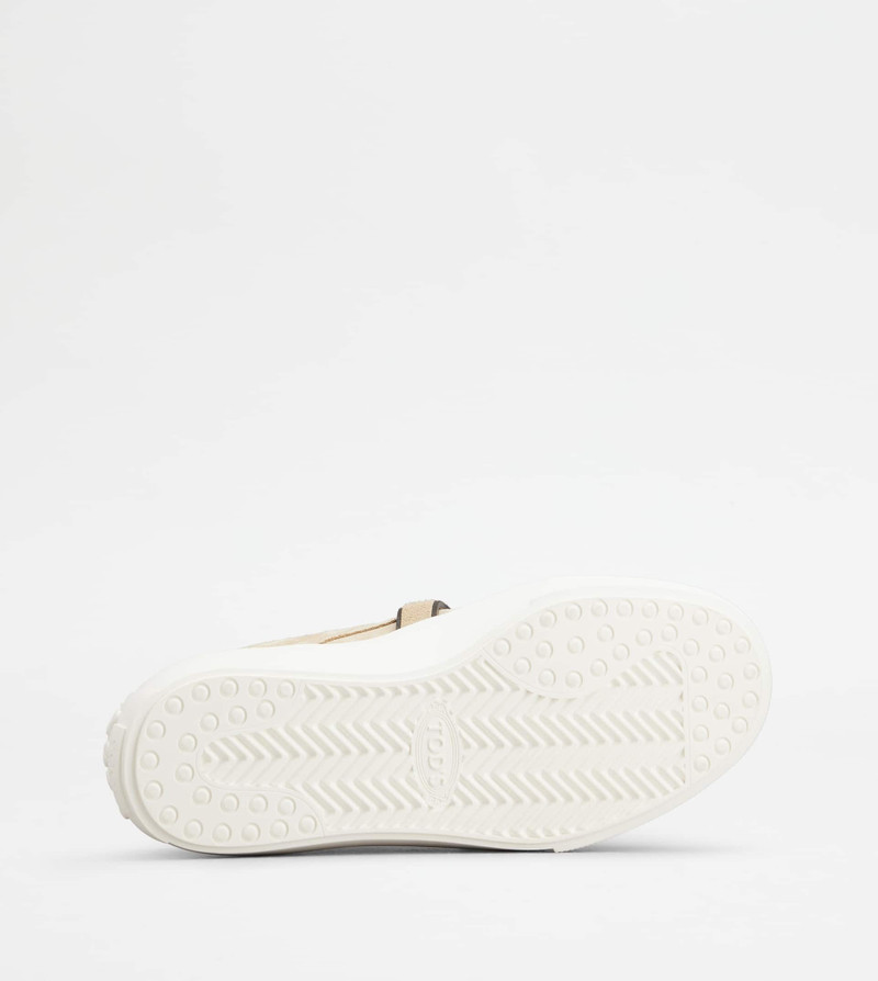 KATE SLIP-ONS IN SUEDE - BEIGE 5