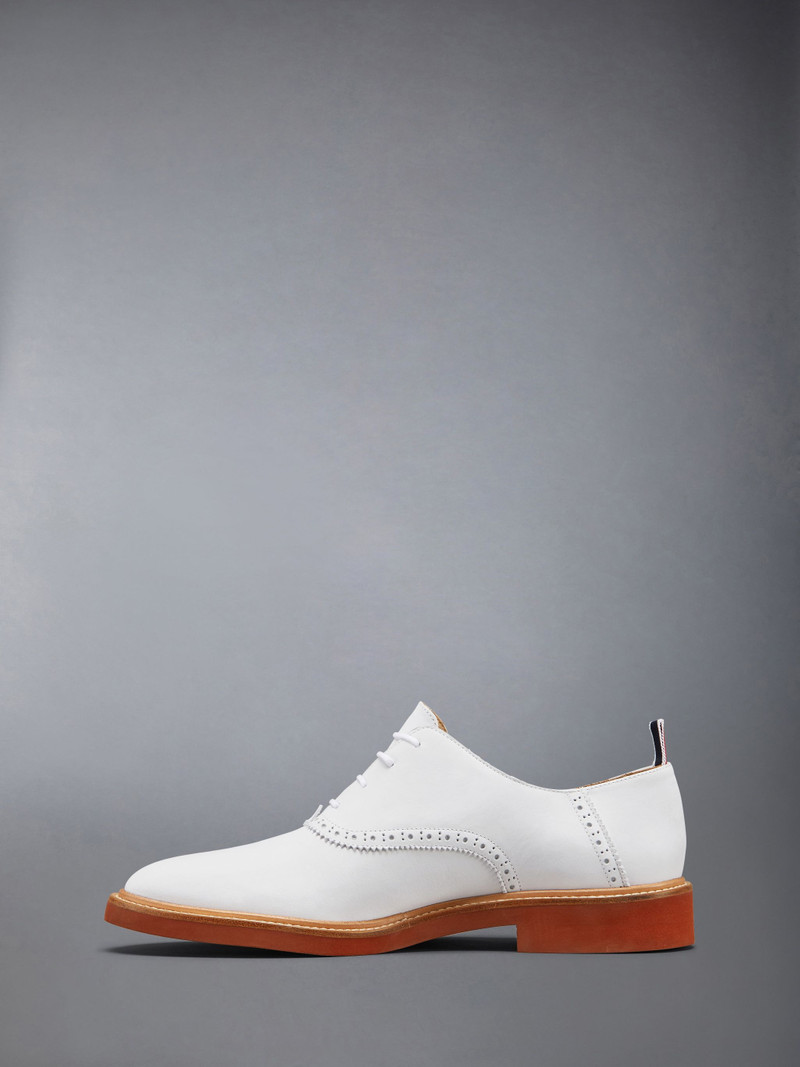 Nubuck Micro Sole Saddle Shoe 3