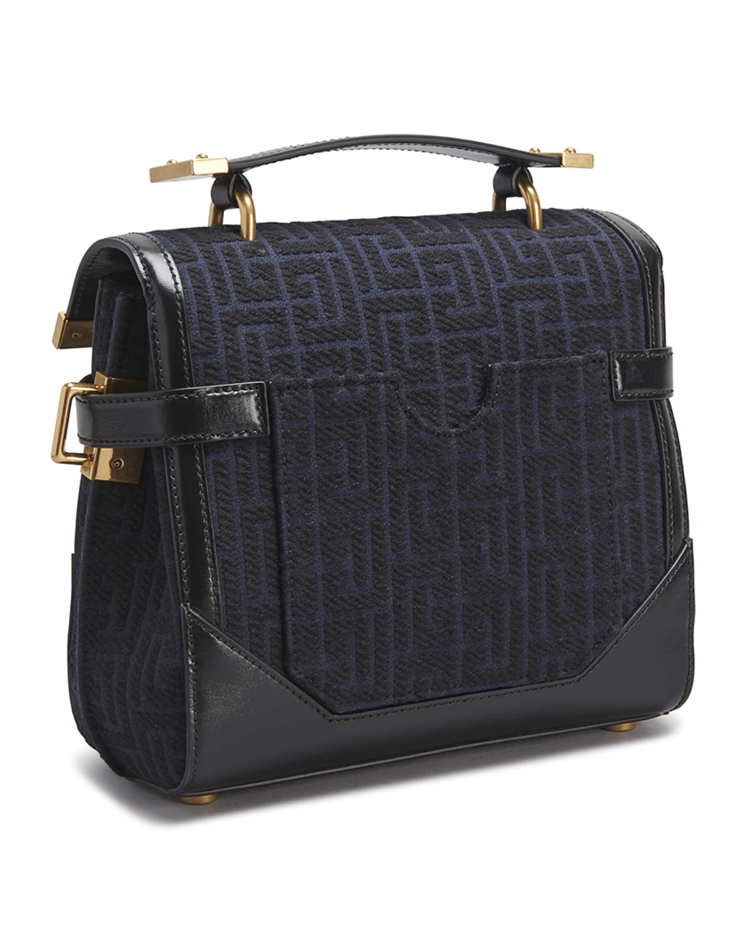 BBuzz 23 Monogram Jacquard Satchel Bag - 5