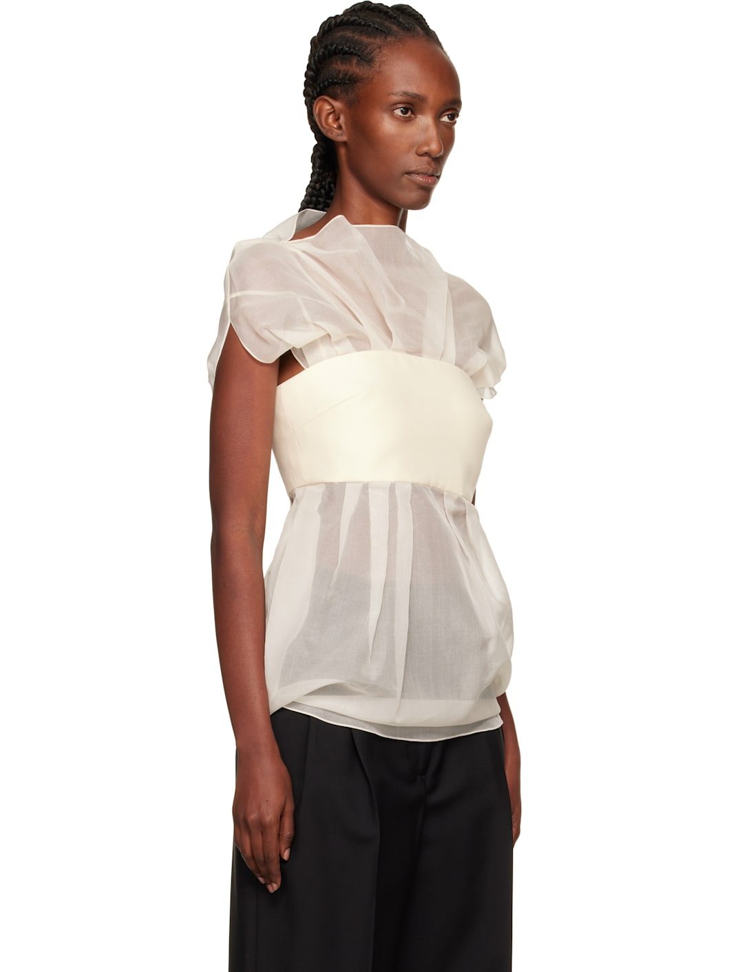 White Moon Beam Blouse - 2