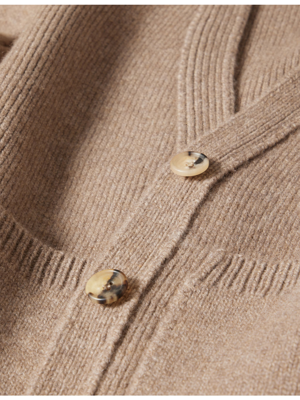 Scarlet V-Neck Cashmere Cardigan - 6