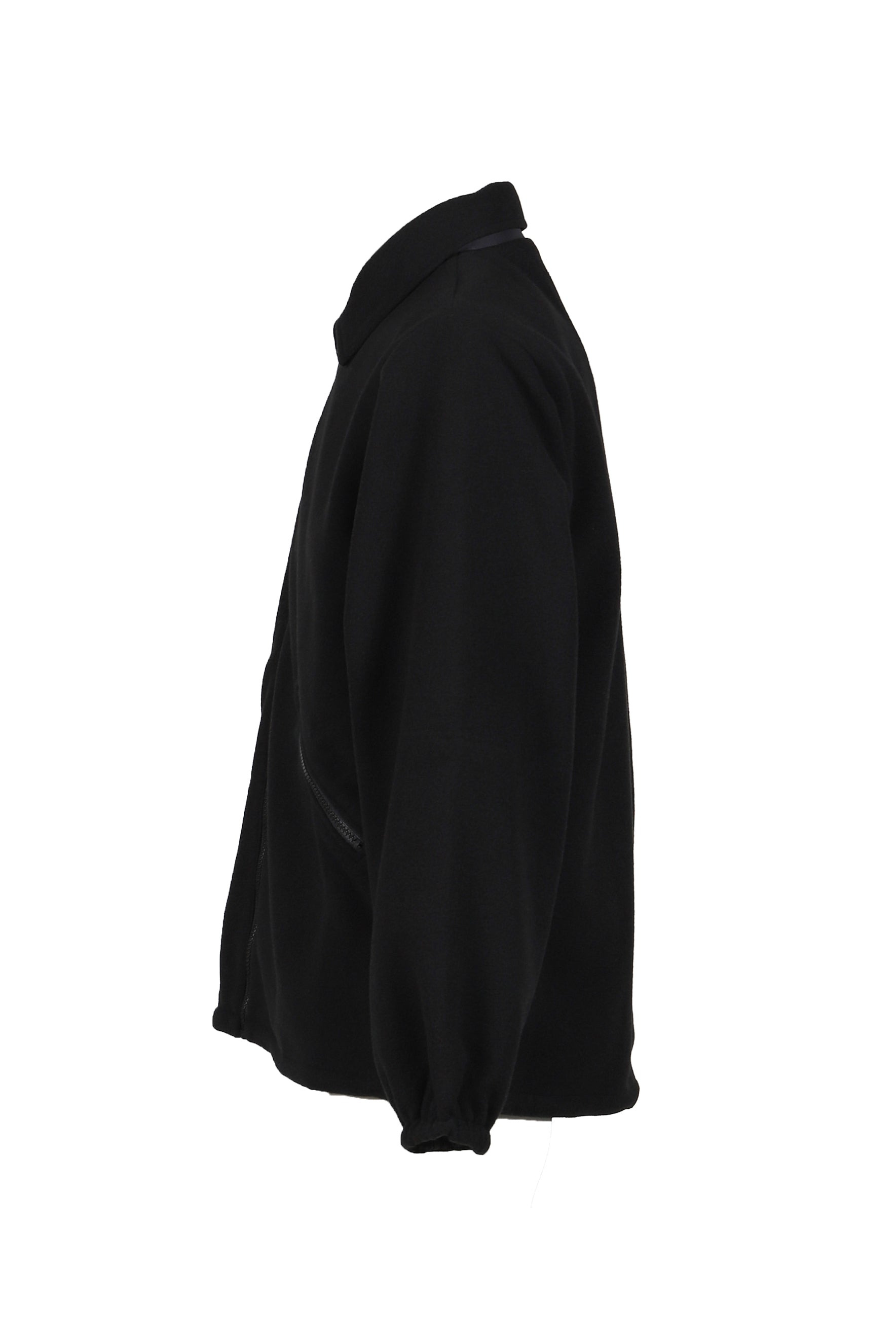 POLARTEC COLLAR REVERSIBLE FLEECE / BLK - 3