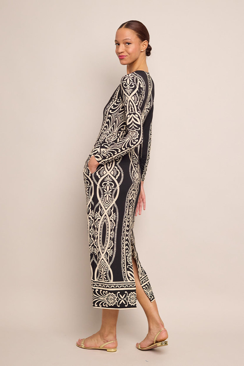 Danae Dress Statement-Making Column Dress 3