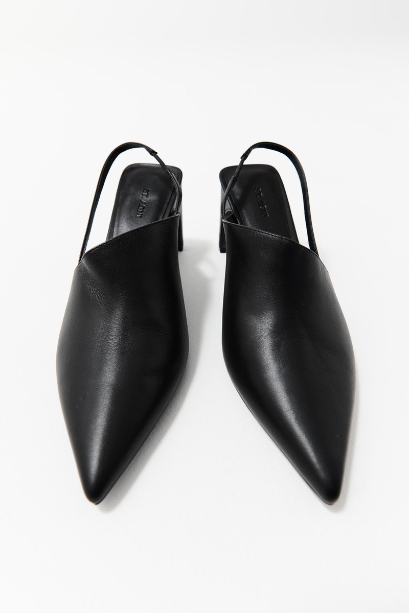 ST. AGNI Asymmetric Heel - Black outlook