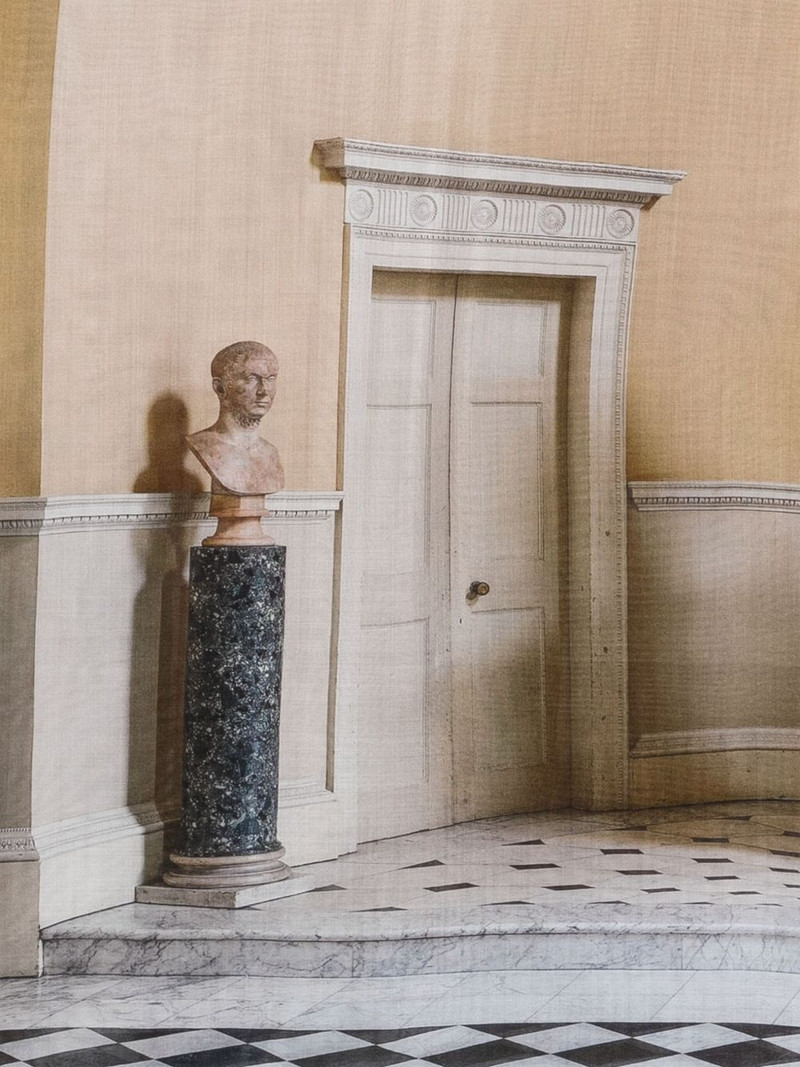 Faliero Sarti Syon House-print scarf outlook