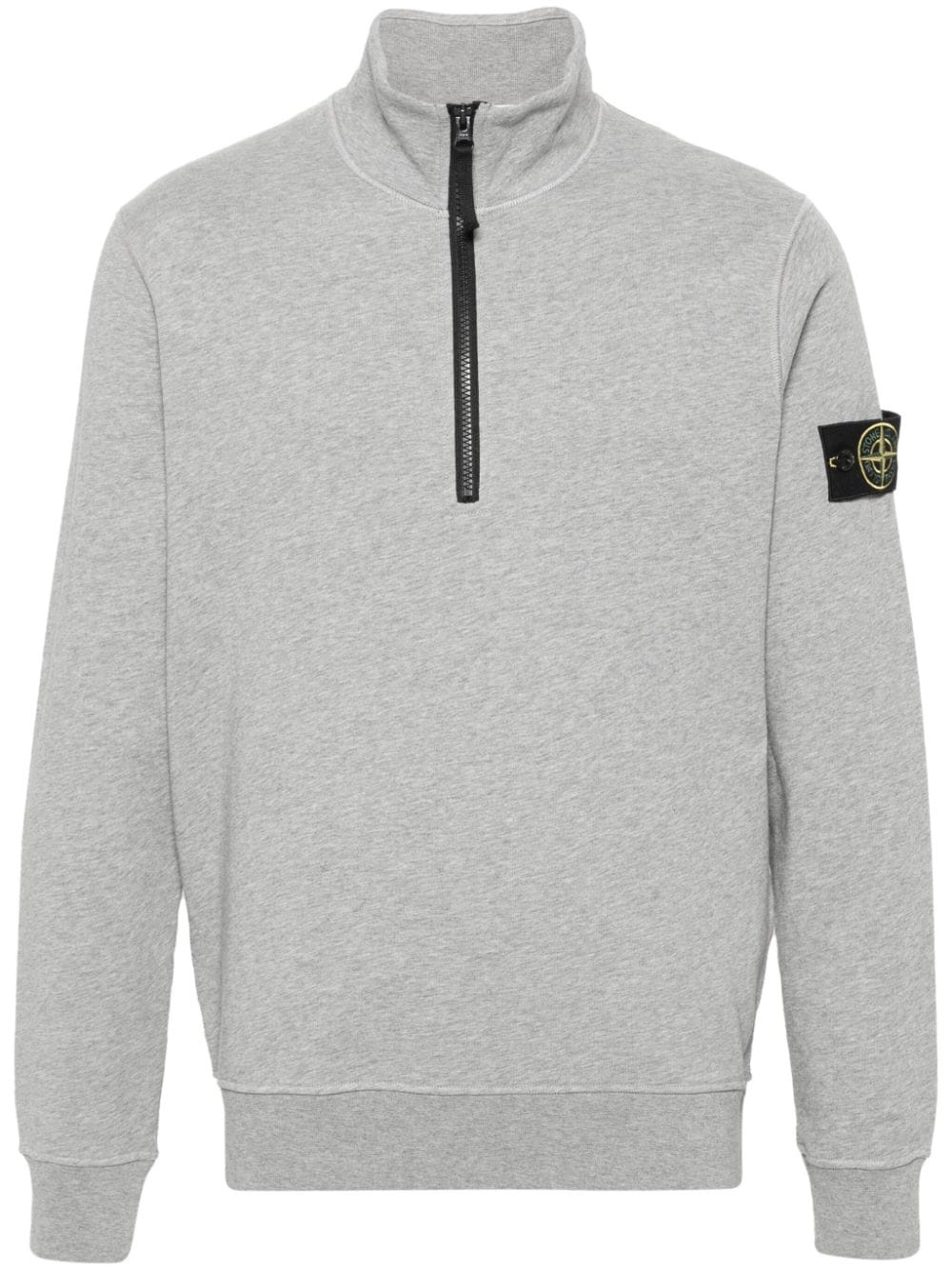 Compass-badge sweatshirt - 1