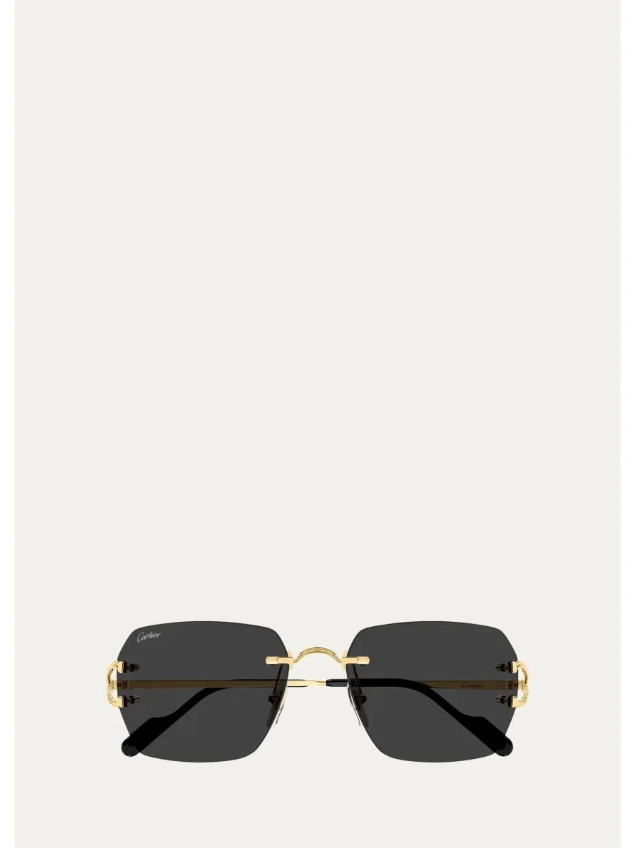 Motifs De Cartier 59MM Square Sunglasses - 1