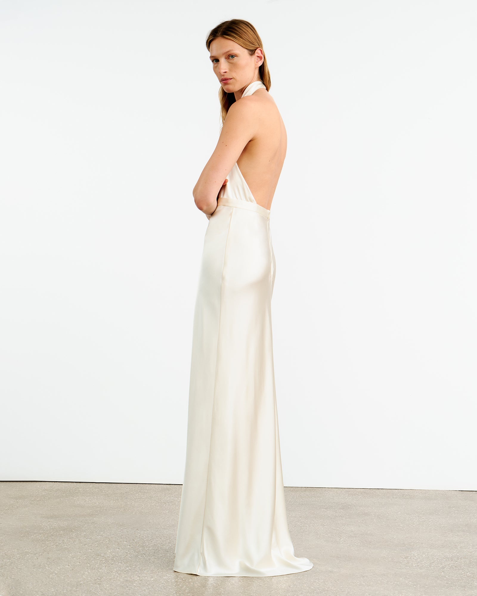 ESSY SILK GOWN - 6