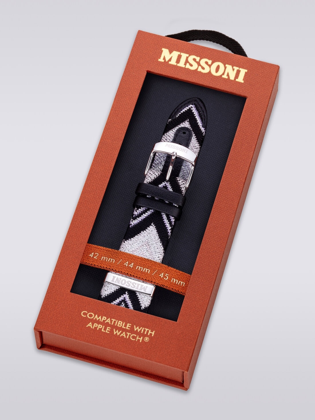 Missoni fabric Apple strap - 4