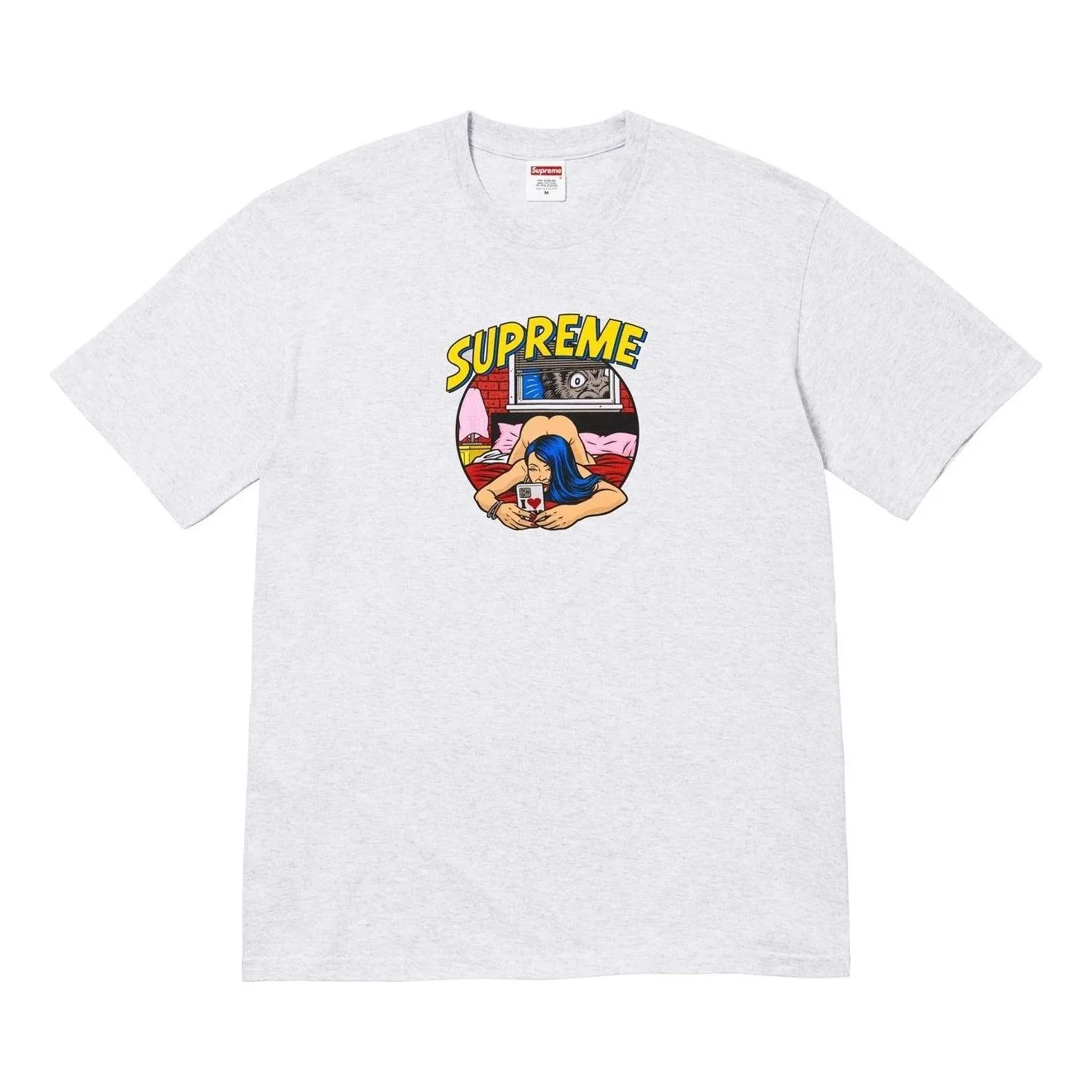 Supreme Bedroom T-Shirt 'Ash Grey' SS25T45-ASH-GREY - 1