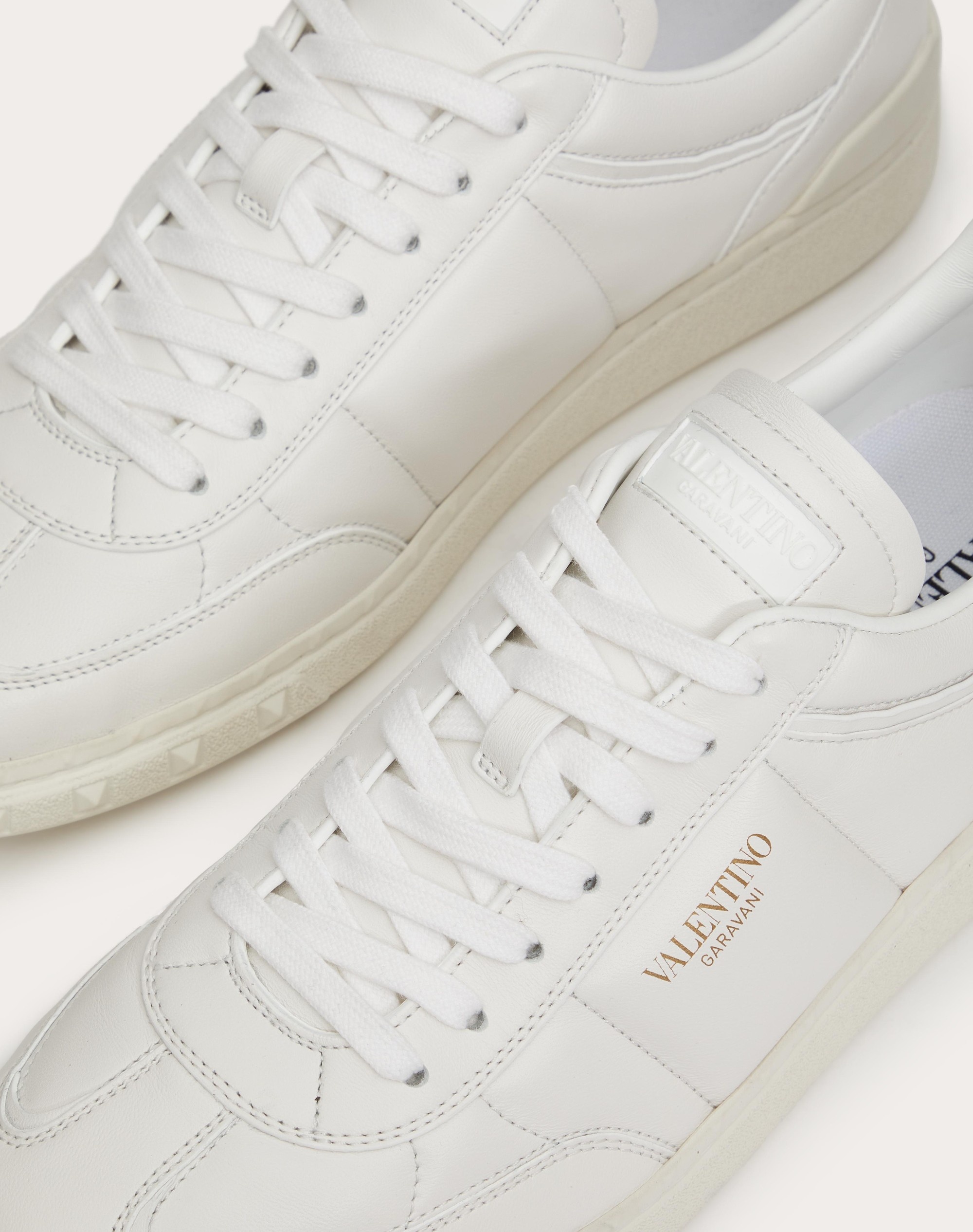 UPVILLAGE LOW TOP NAPPA LEATHER SNEAKER - 5