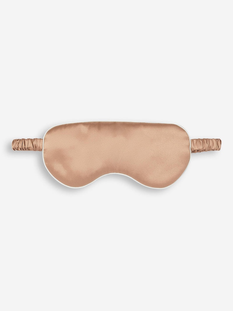 Eye Mask Bailey Silk Satin Gold - 2