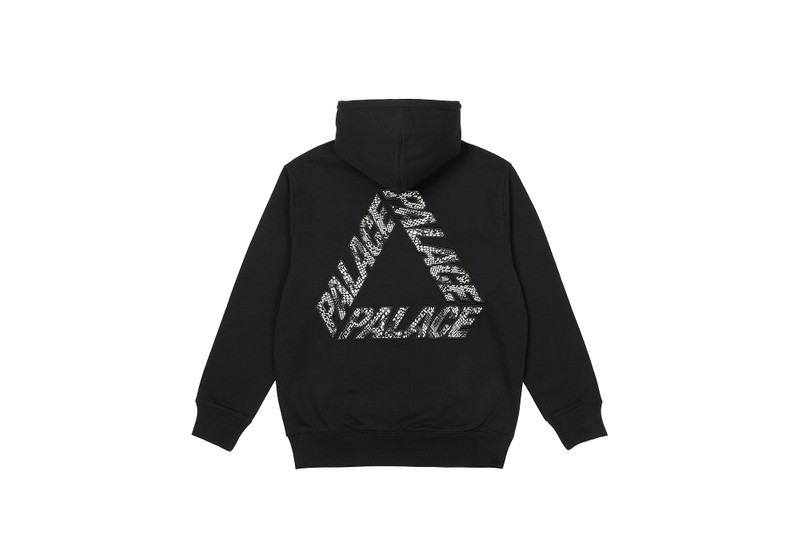 P-3 SNAKE APPLIQUE HOOD BLACK - 1