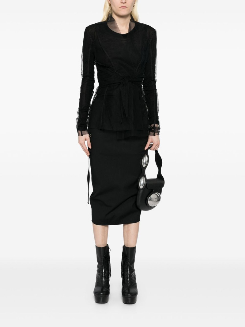 Rick Owens Strutter blazer outlook