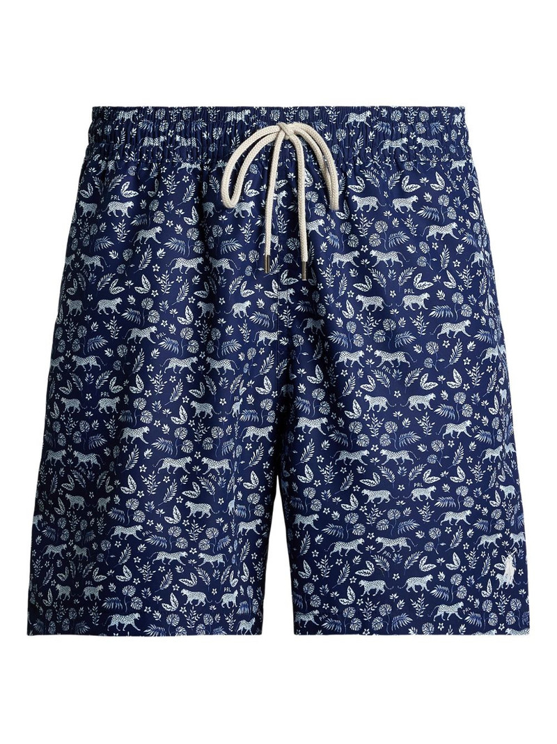 printed swim shorts 1