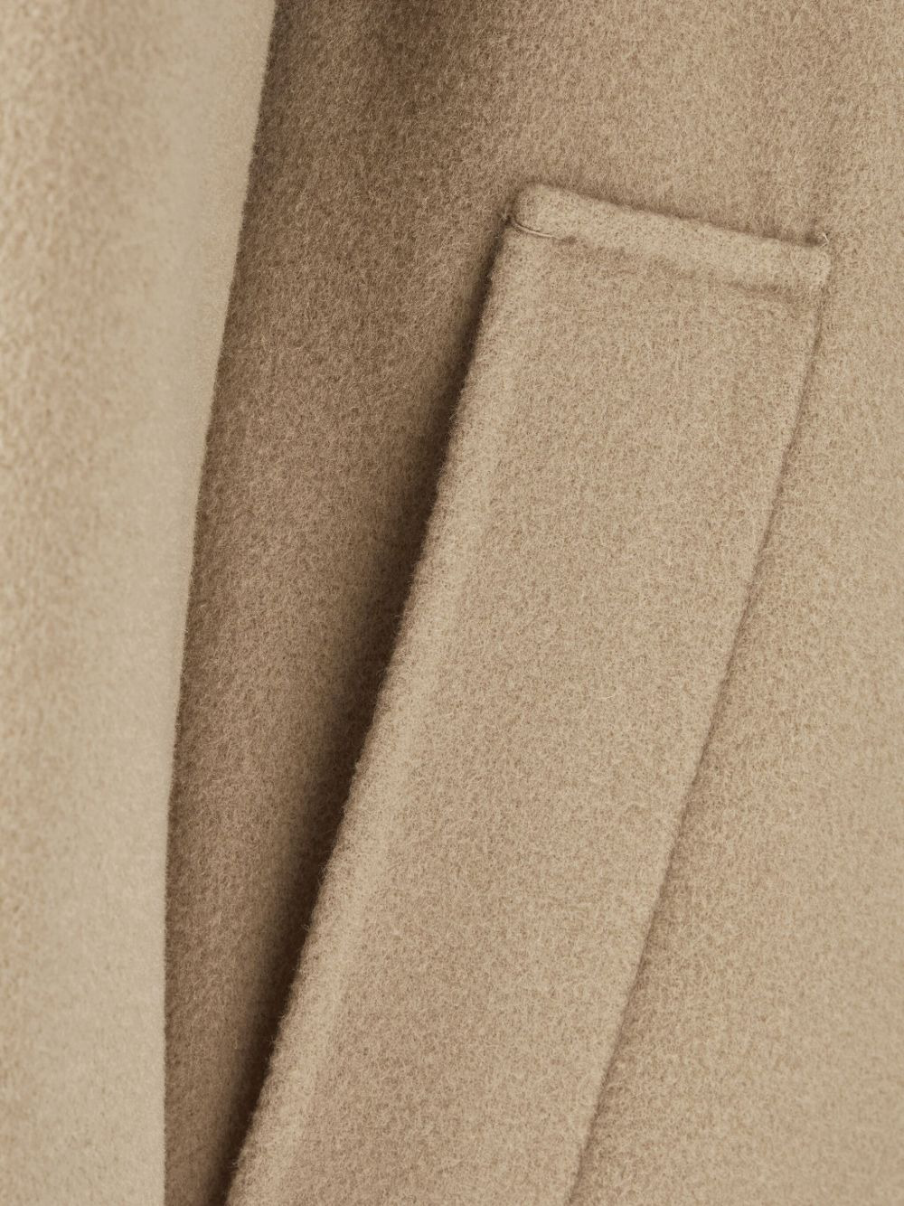 belted double-breasted coat - 3