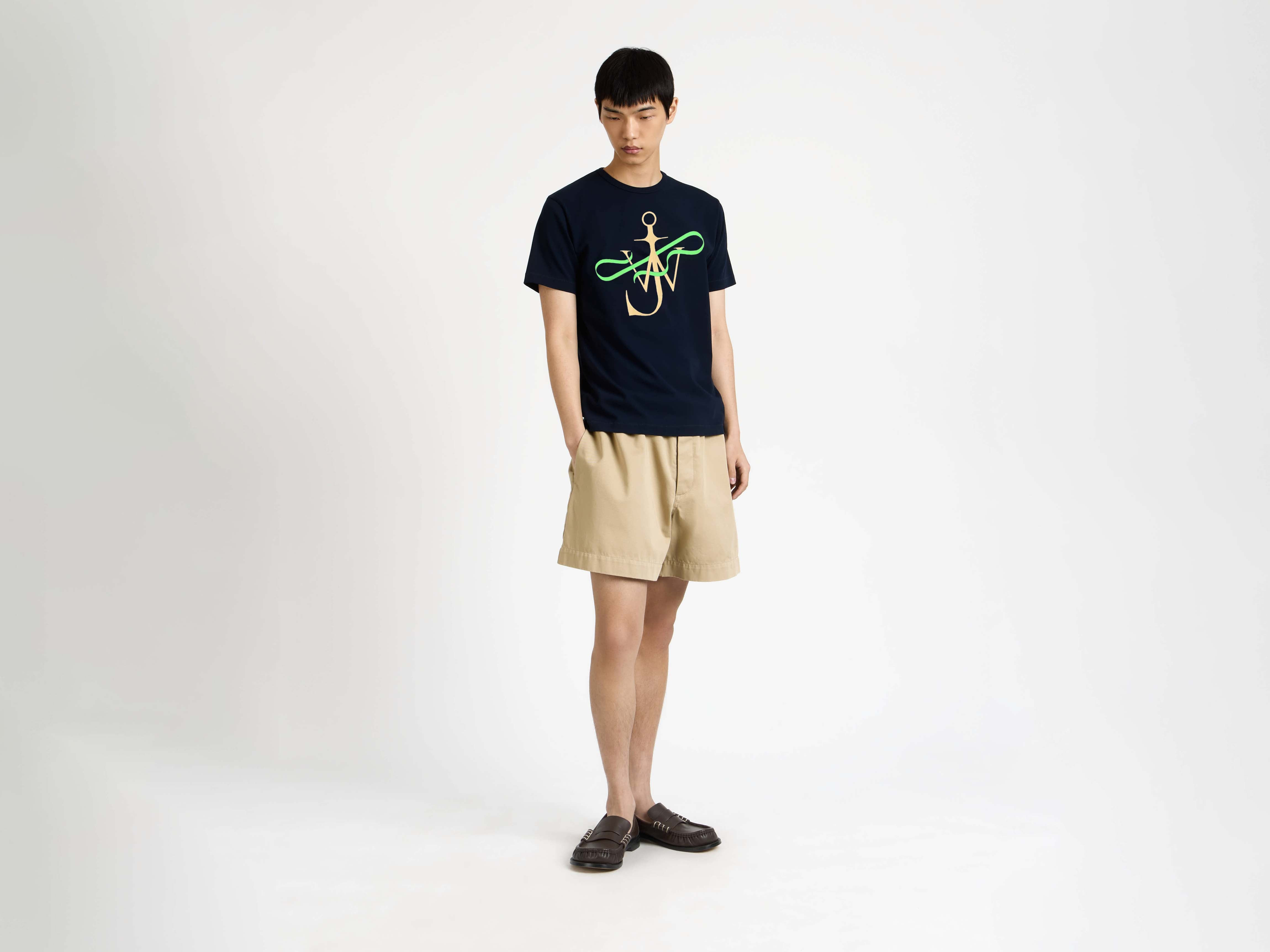 RIBBON ANCHOR T-SHIRT IN NAVY - 2