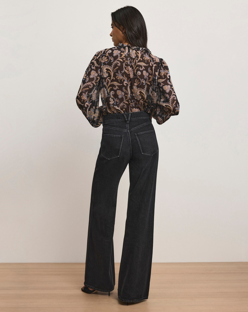 HICKORY PAISLEY BLOUSE 5