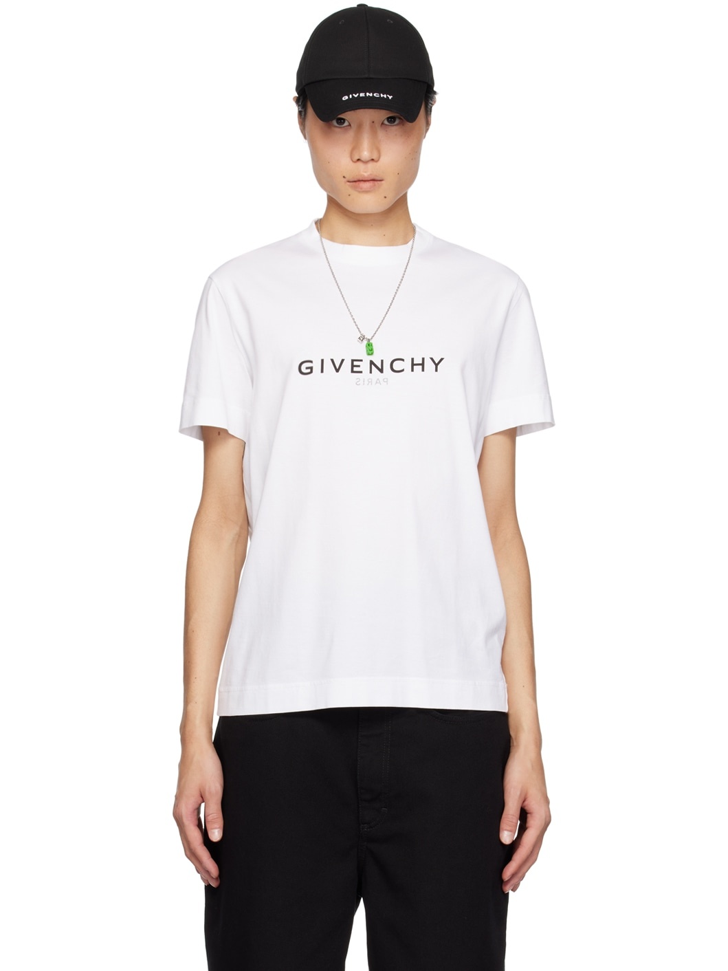 White Reverse T-Shirt - 1