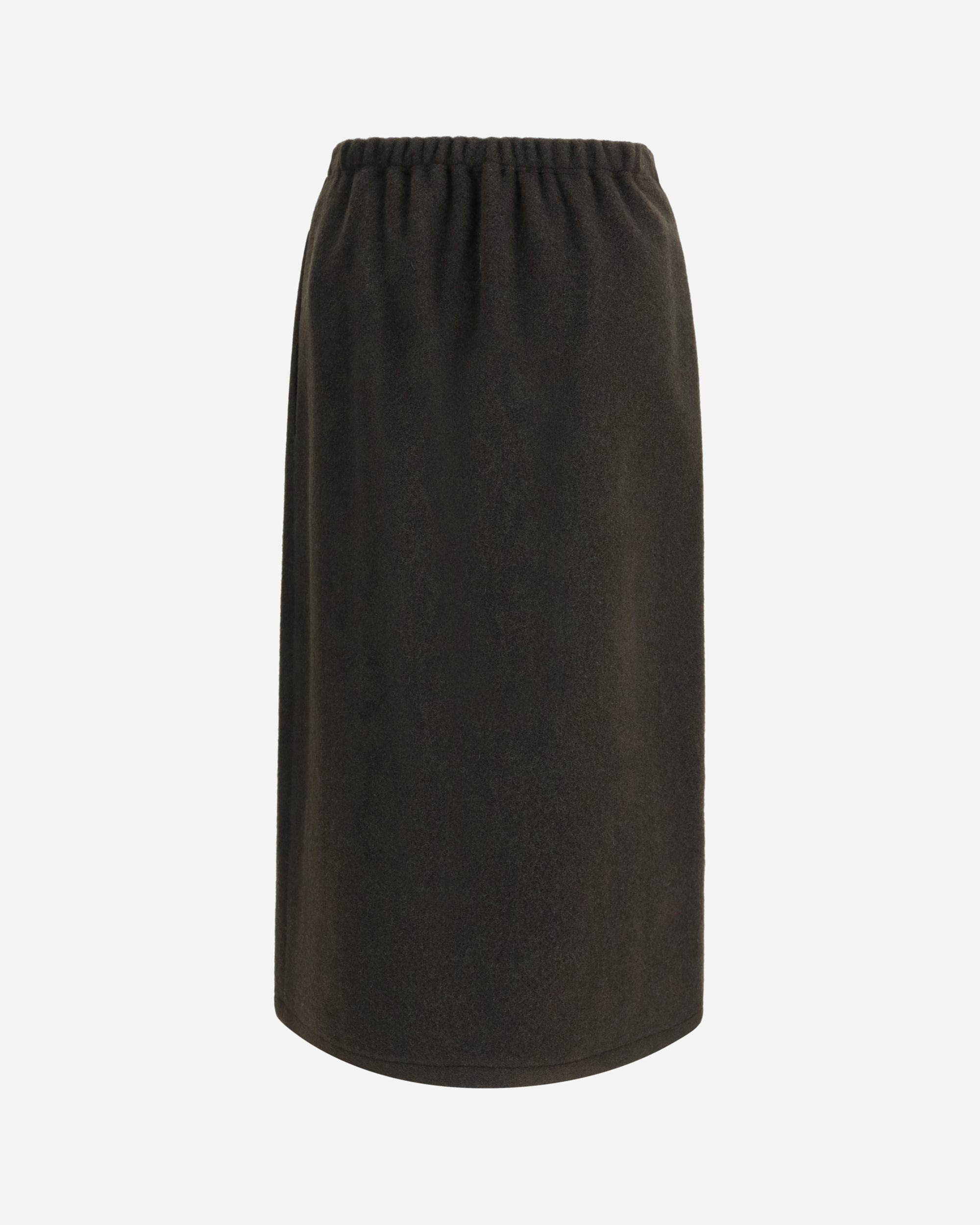 Fleece wrap Skirt in pure Wool - 2