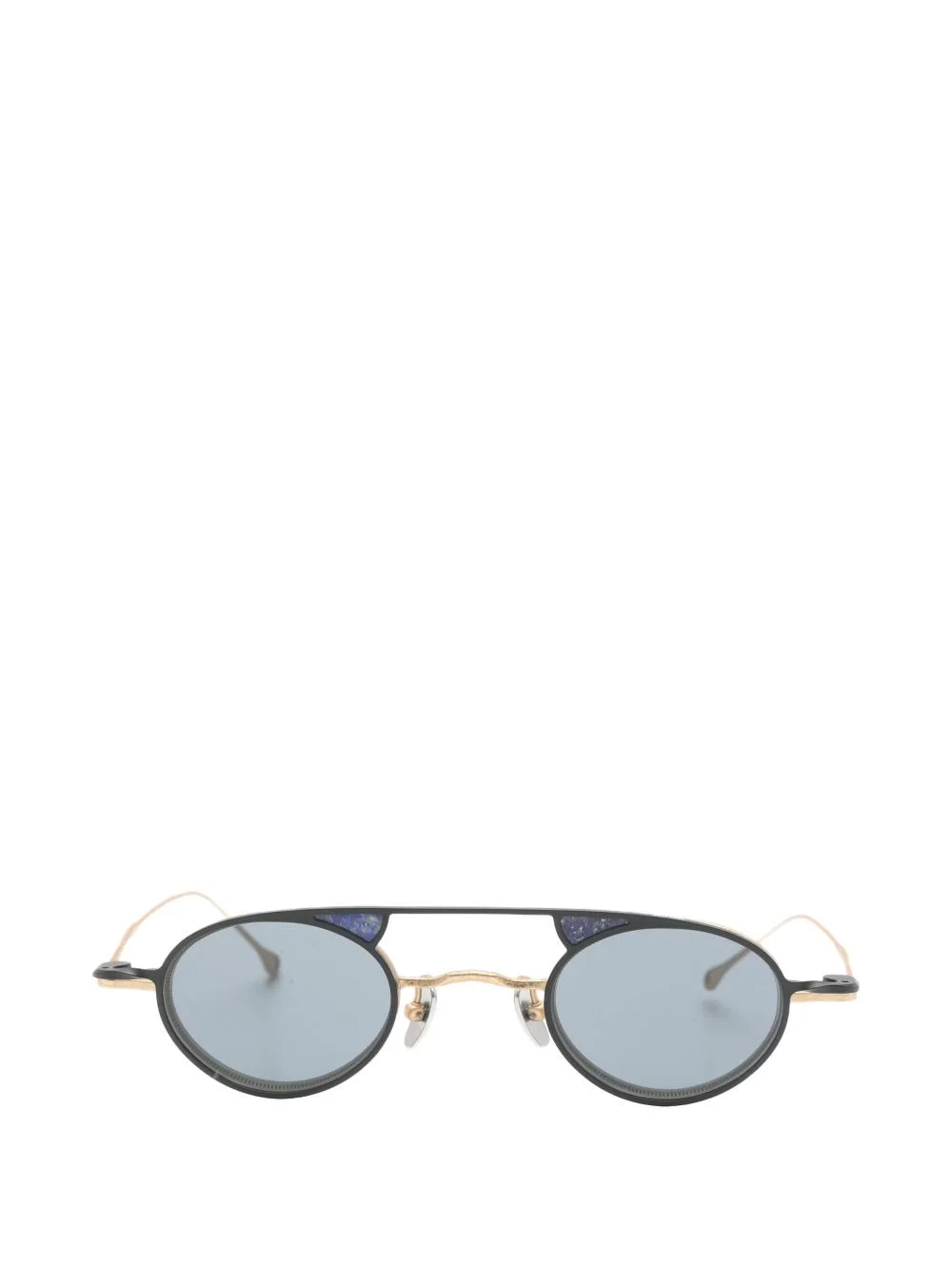 Ziggy Chen round-frame clip-on glasses - 1