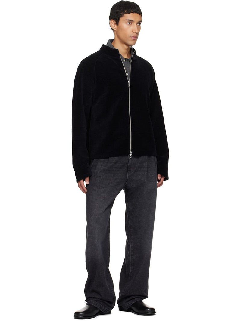 mfpen Black Leisure Zip Up Jacket outlook