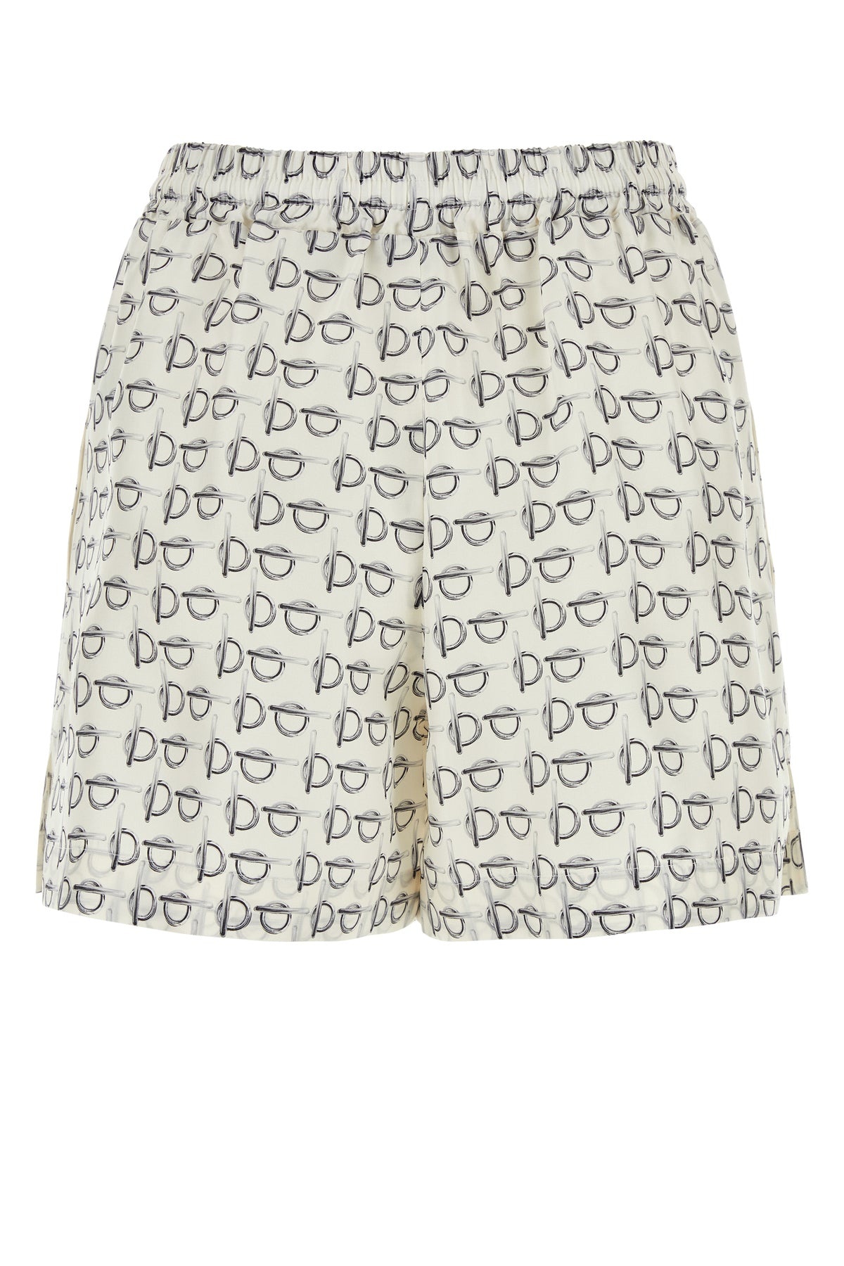Printed silk shorts - 2
