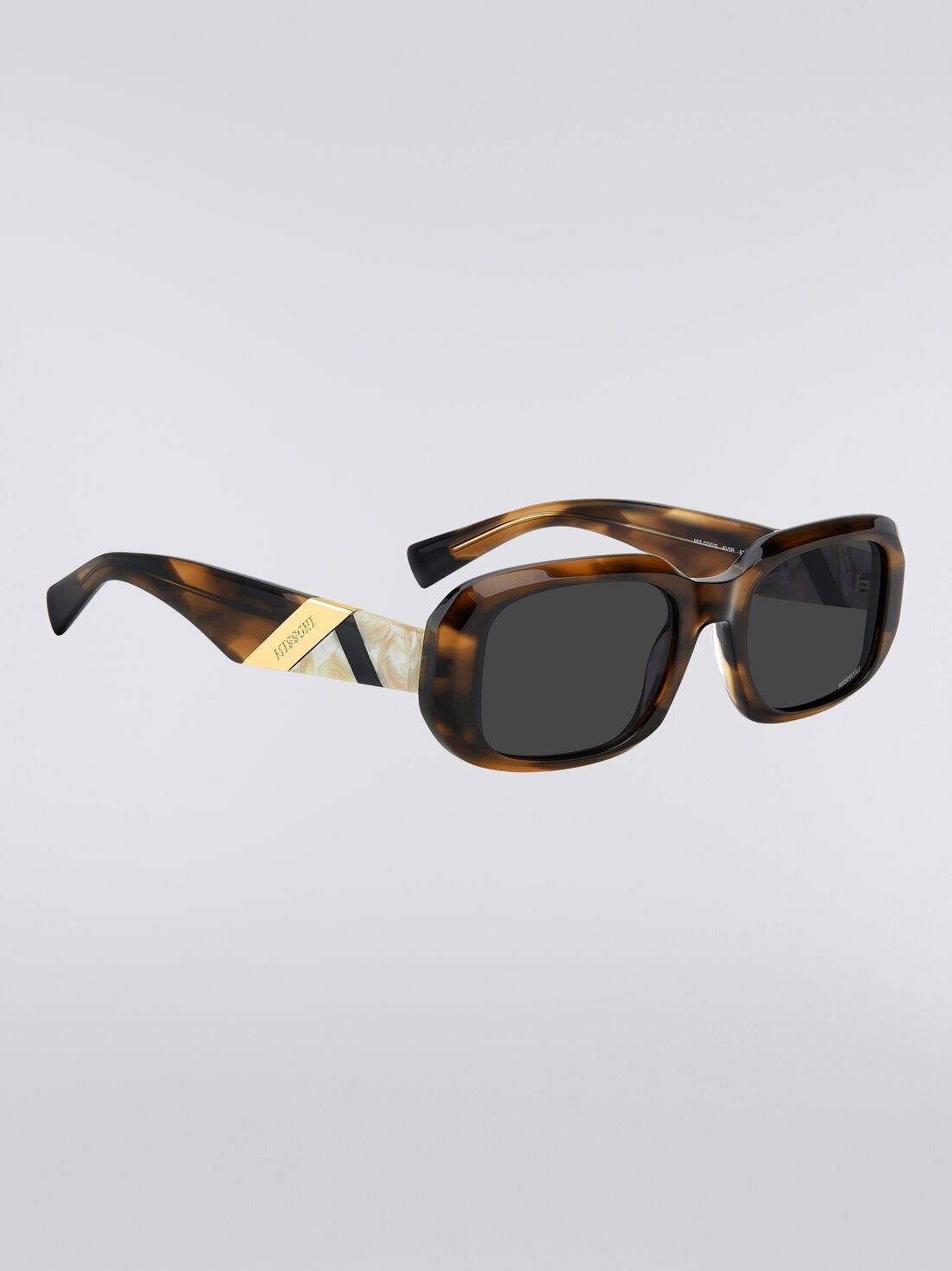 Rectangular acetate sunglasses - 3