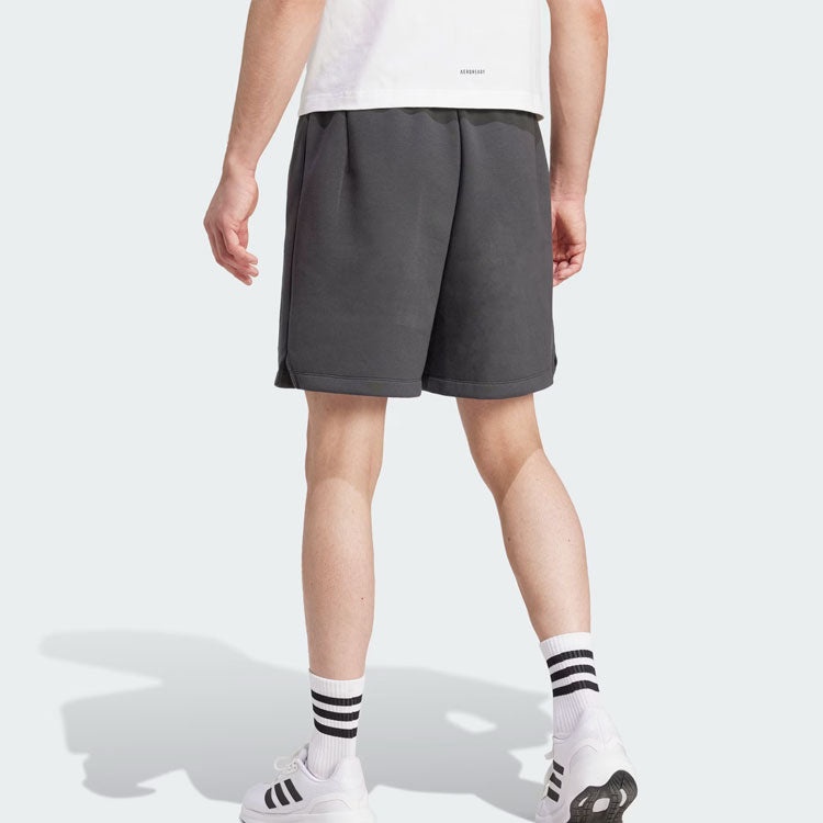 adidas Germany Travel Shorts Asia Sizing 'Carbon' IU2099 - 4
