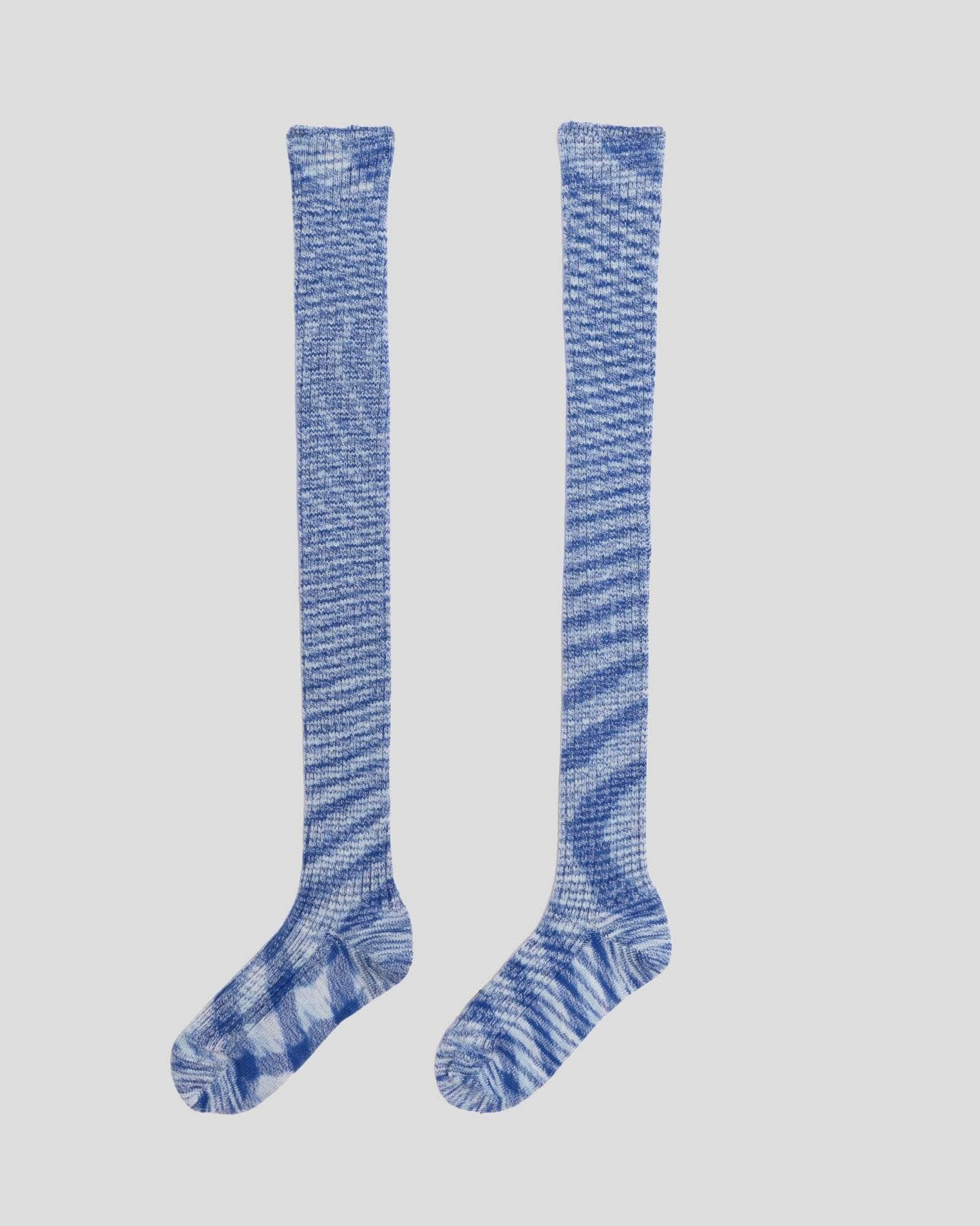 Twist Overknee Socks - Organic Cotton Rib - 5