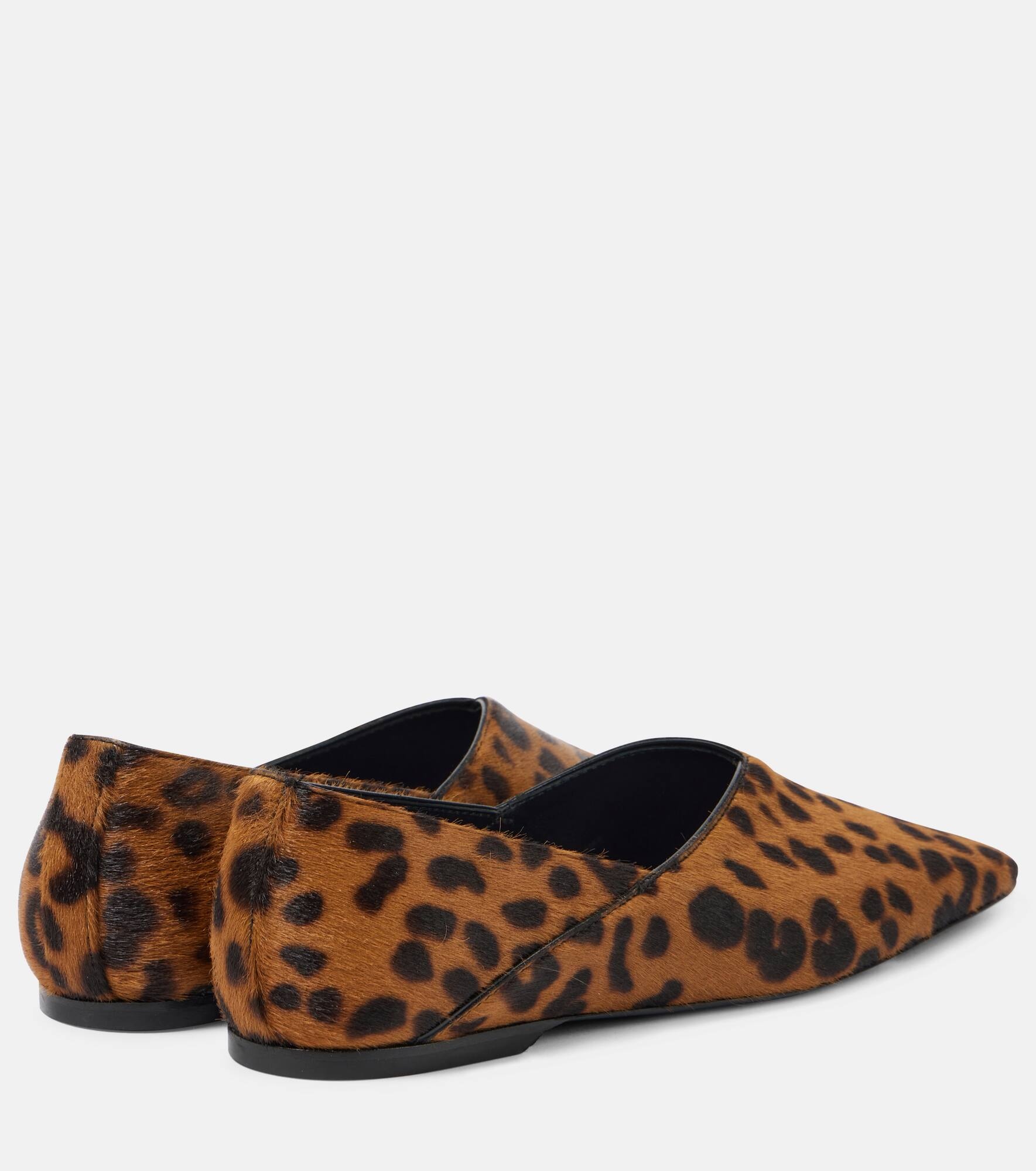 Totême The Everyday leopard-print ballet flats mytheresa