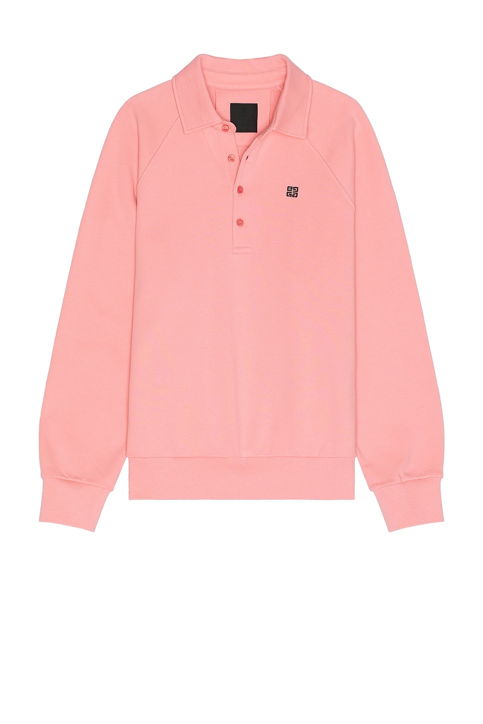 Buttoned Sweatshirt - 1