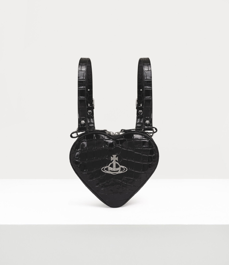 Vivienne Westwood ELLA HEART MINI BACKPACK | REVERSIBLE
