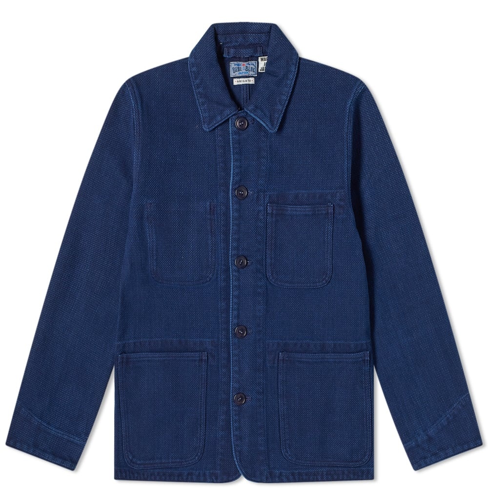 Blue Blue Japan Sashiko Coverall Jacket - 1