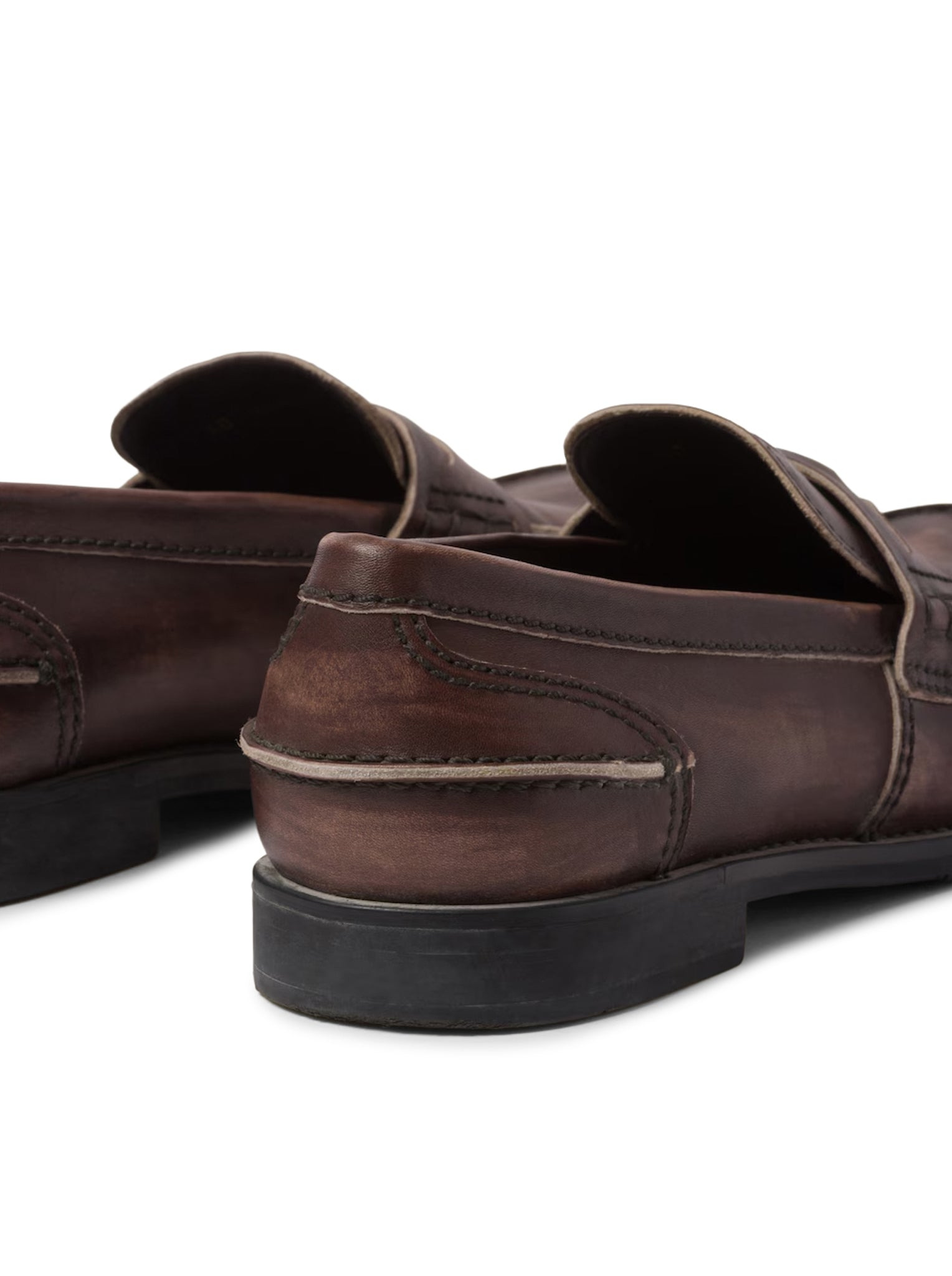LEATHER LOAFERS - 5