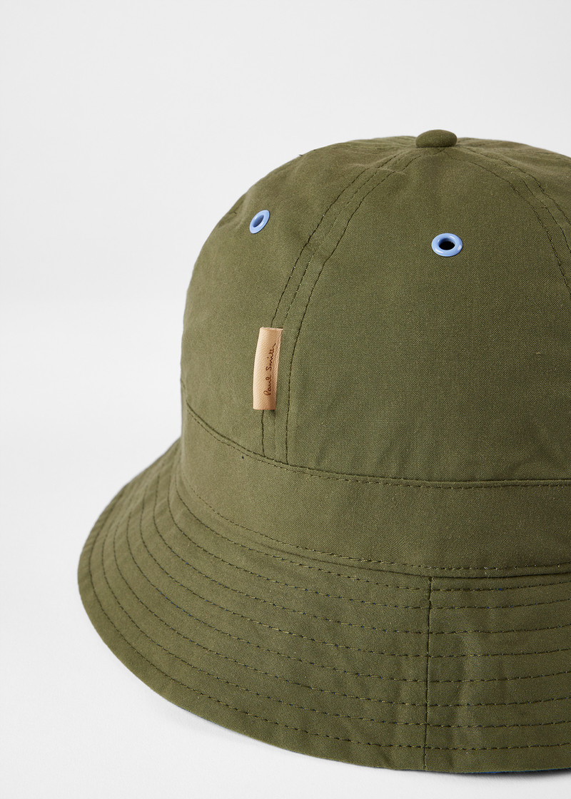 Paul Smith loves Barbour - Khaki Bucket Hat 3