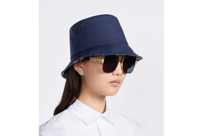 Dior Reversible Teddy-D Small Brim Bucket Hat outlook