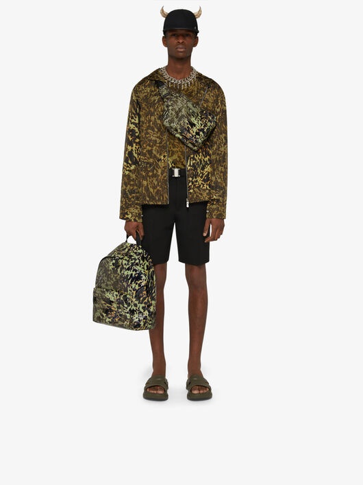 WINDBREAKER IN PRINTED NYLON - 1