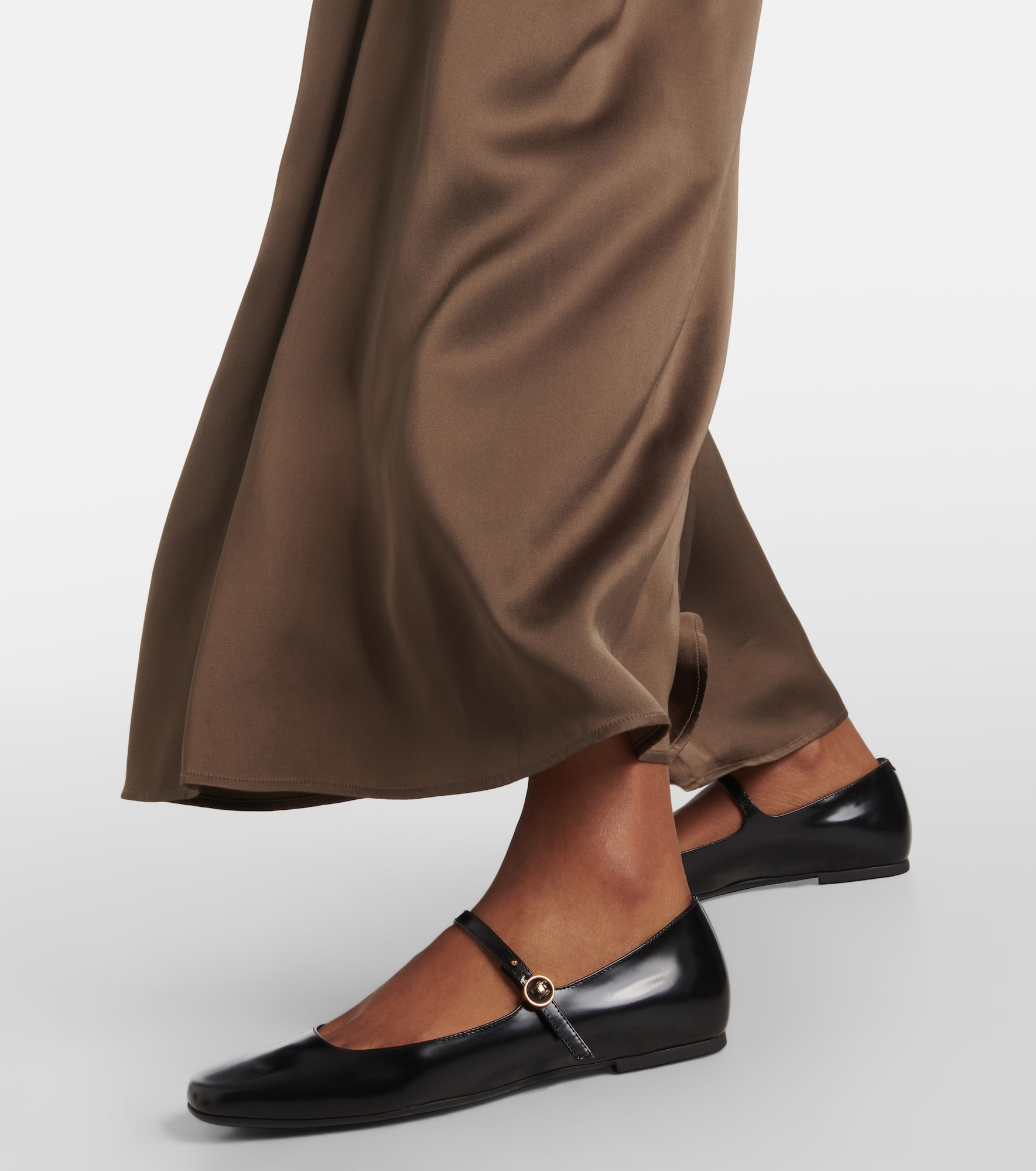 Patent leather Mary Jane flats - 2