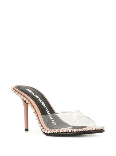 Alexander Wang pearl studded sandals outlook