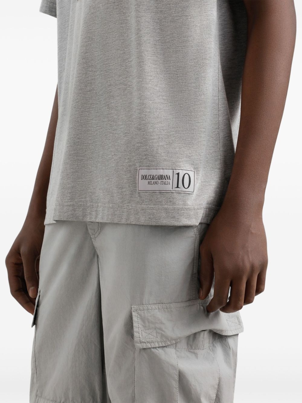 logo-print T-shirt - 5