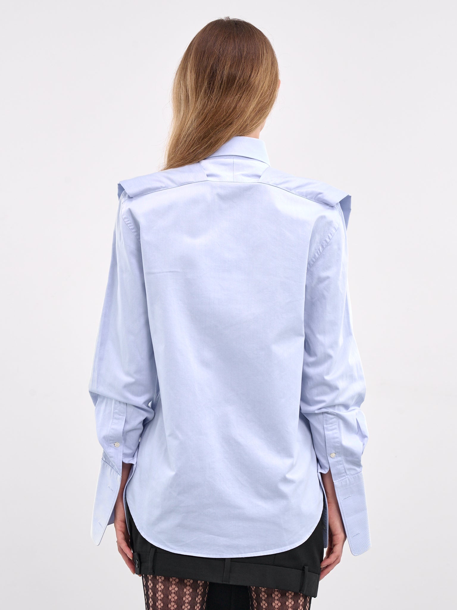 Deconstructed Sleeve Shirt - 3