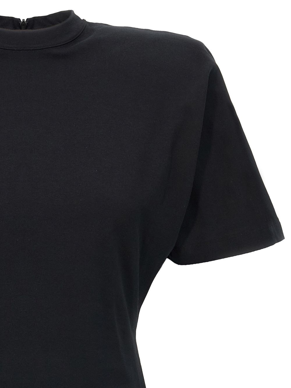 high-neck short-sleeve top - 3